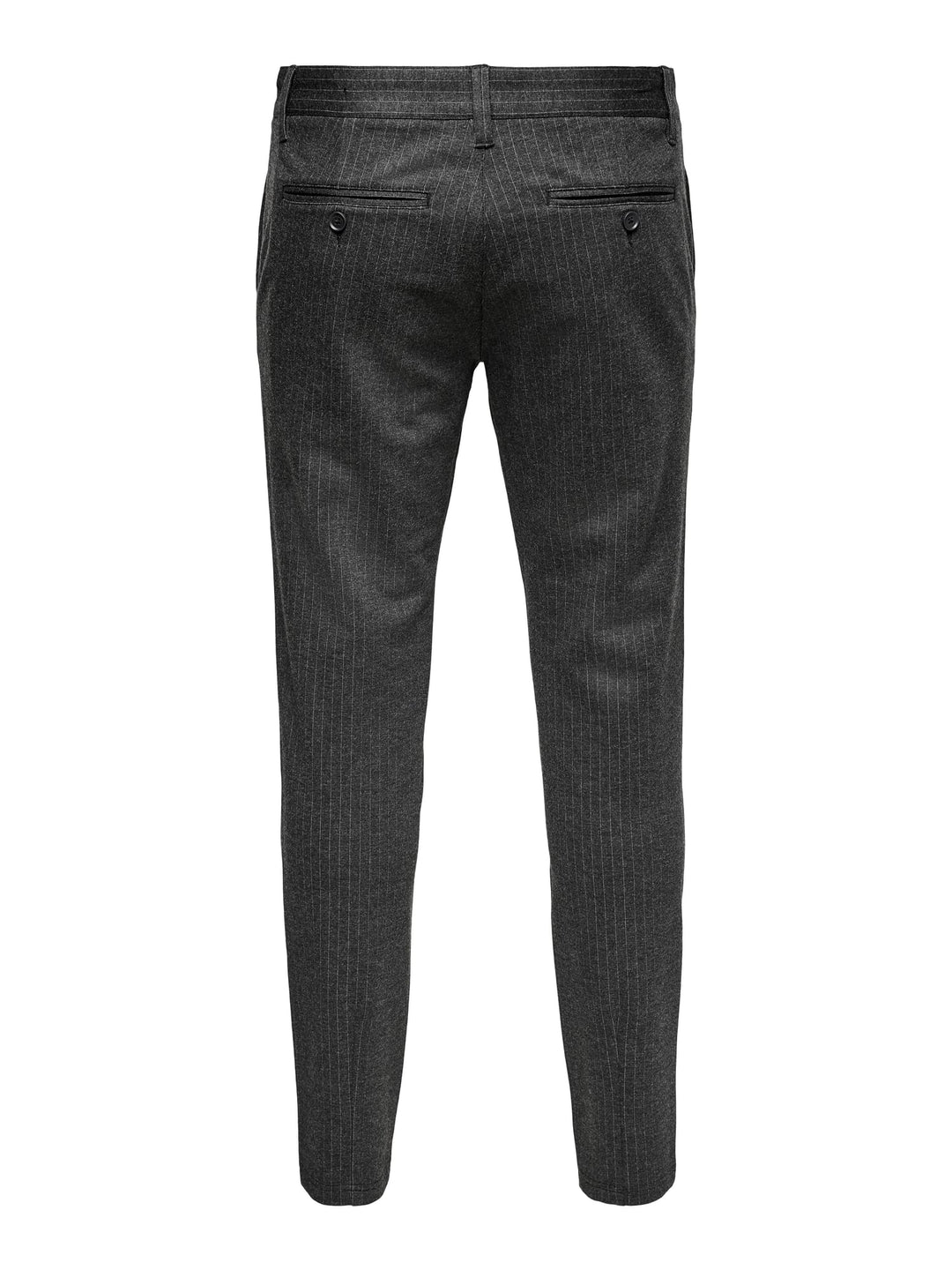 ONLY & SONS ONSMARK SLIM PANT STRIPE GW 3727 – heren - Grijs Dessin - L34