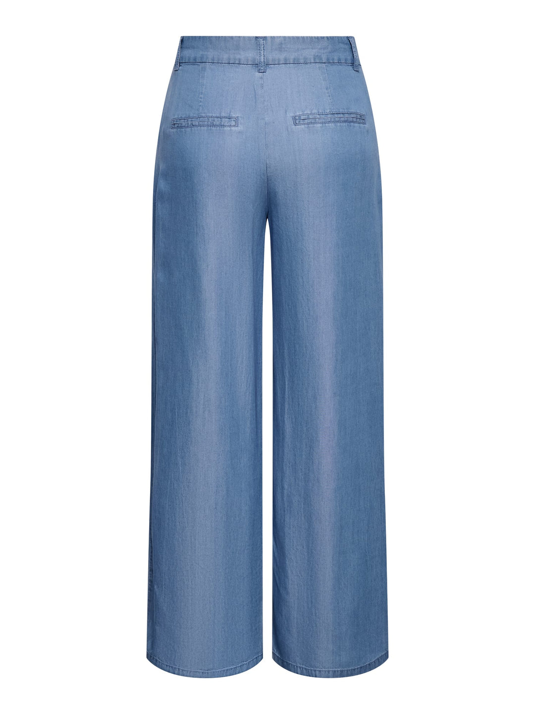 Jacqueline de Yong Jasper wijde broek – dames - Blue Denim - L32