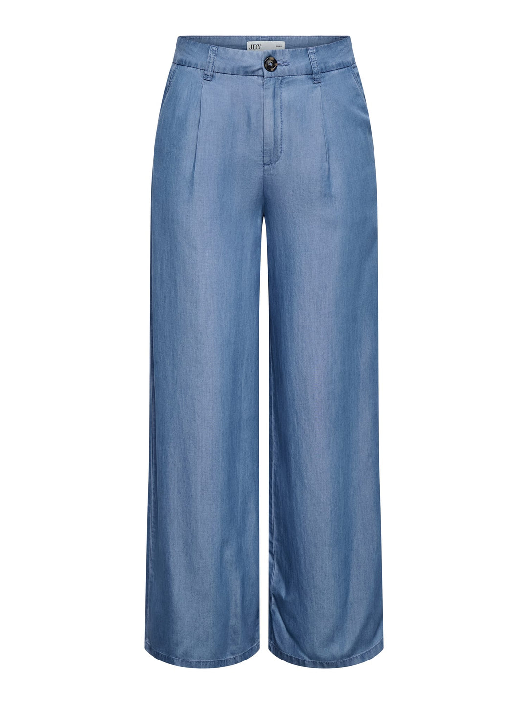 Jacqueline de Yong Jasper wijde broek – dames - Blue Denim - L32