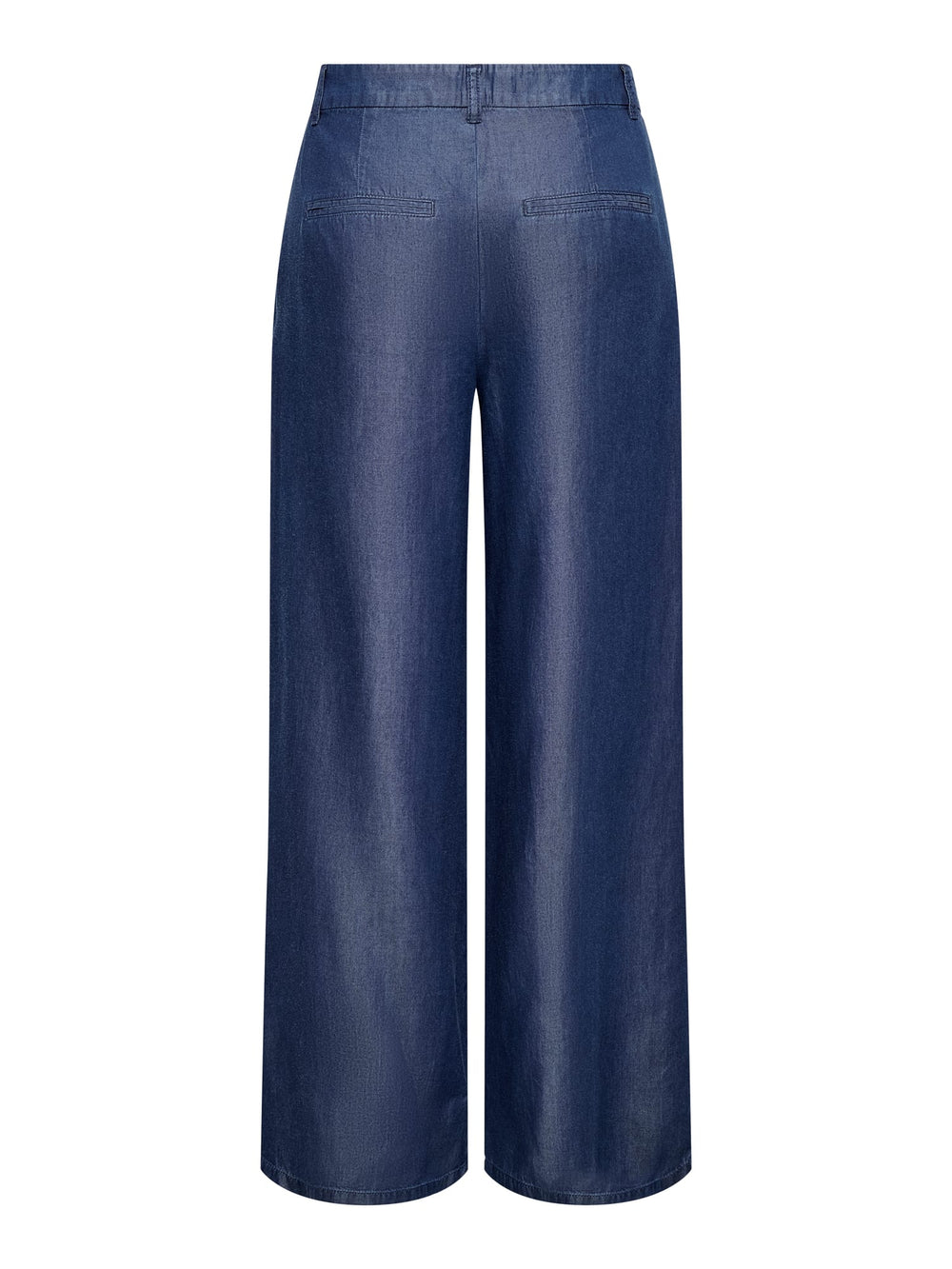 Jacqueline de Yong Jasper wijde broek - dames - Blue Denim - L32
