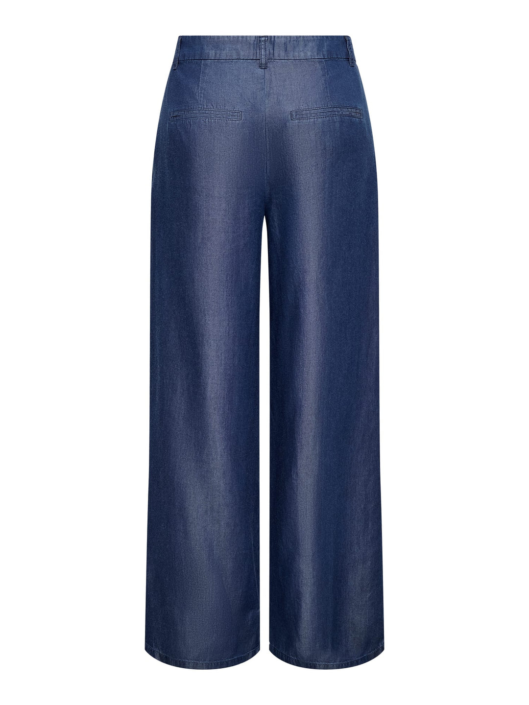 Jacqueline de Yong Jasper wijde broek - dames - Blue Denim - L32