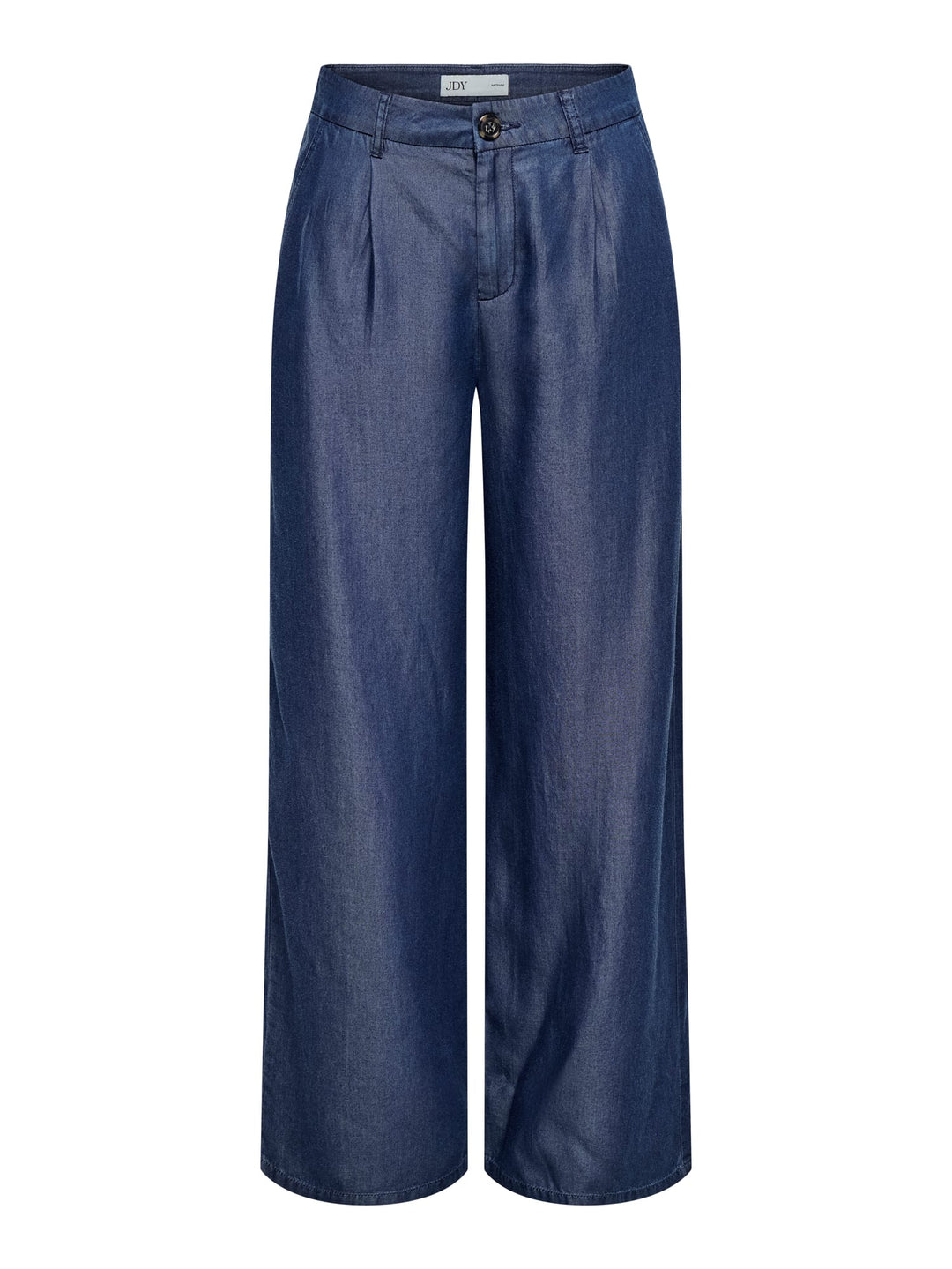 Jacqueline de Yong Jasper wijde broek - dames - Blue Denim - L32