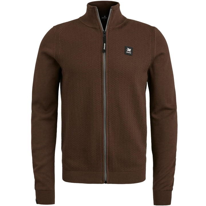 Vanguard VKC2309362 gebreid vest bruin – heren