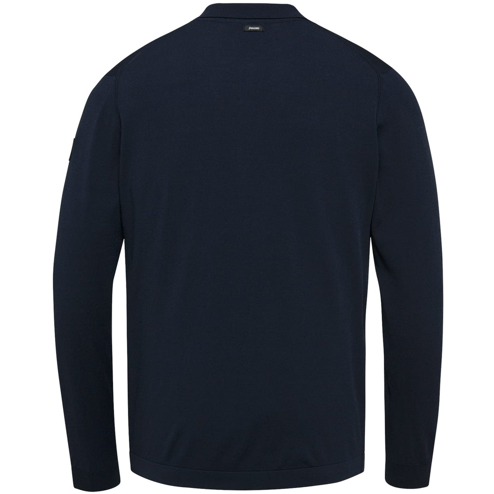 Vanguard long sleeve polo navy – heren