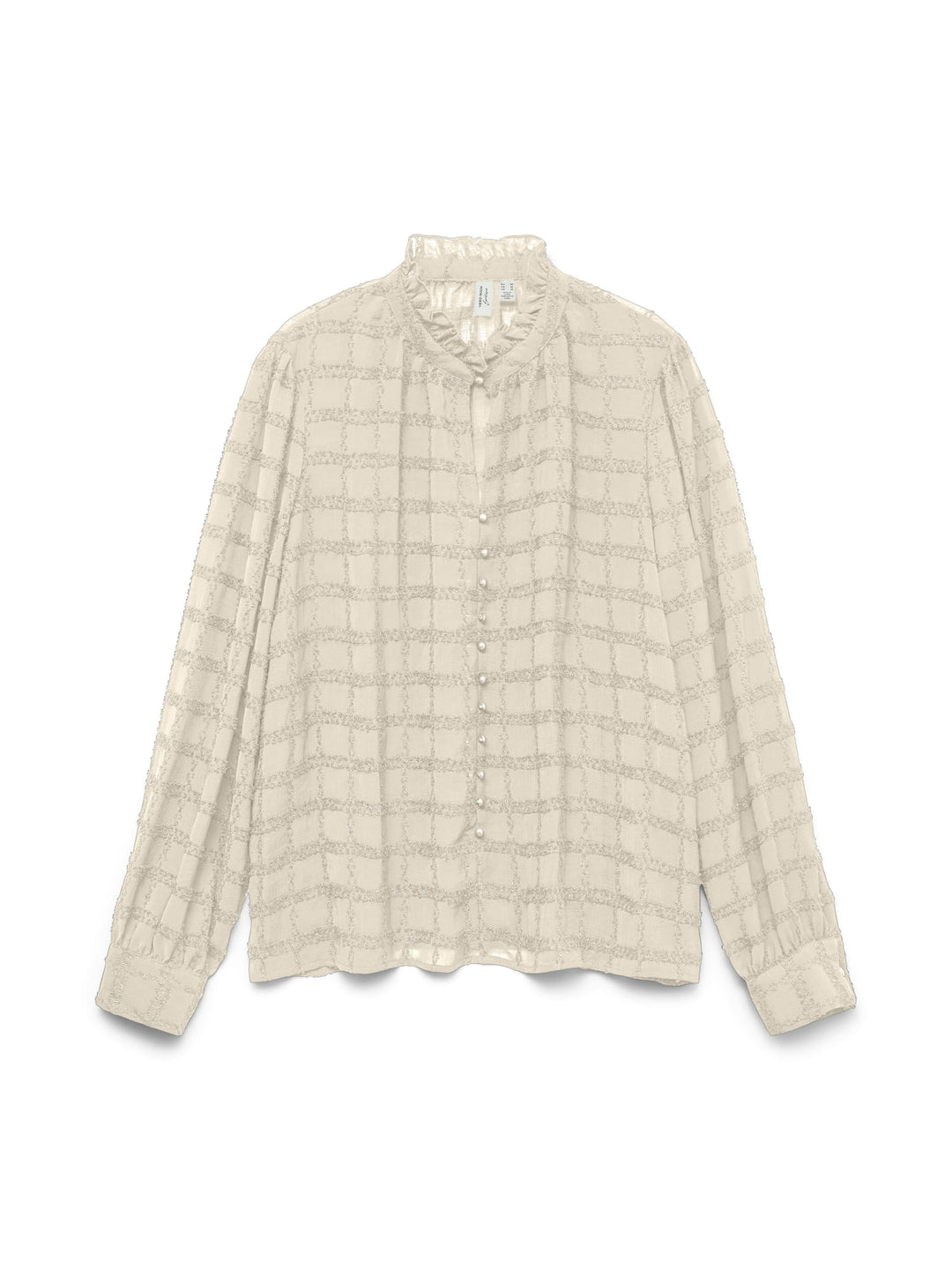 VERO MODA 10337553 Havana blouse l/m dames - off-white