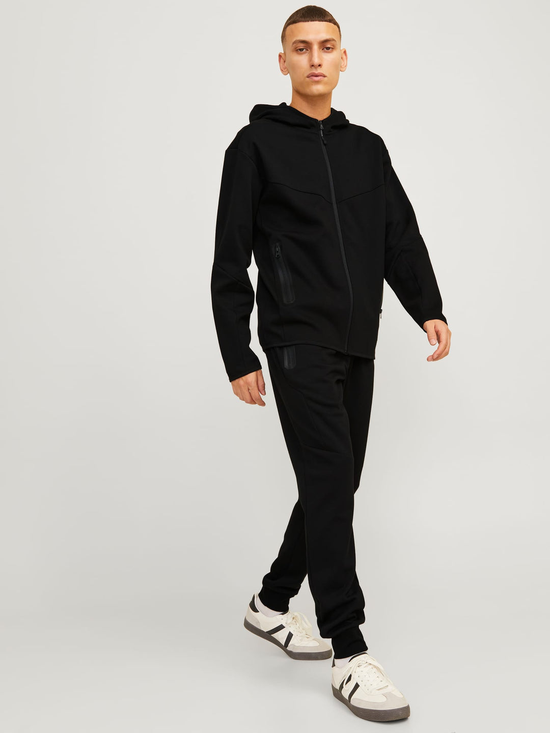 Jack & Jones JPSTWILL FUSION SWEAT PANTS – heren - Zwart