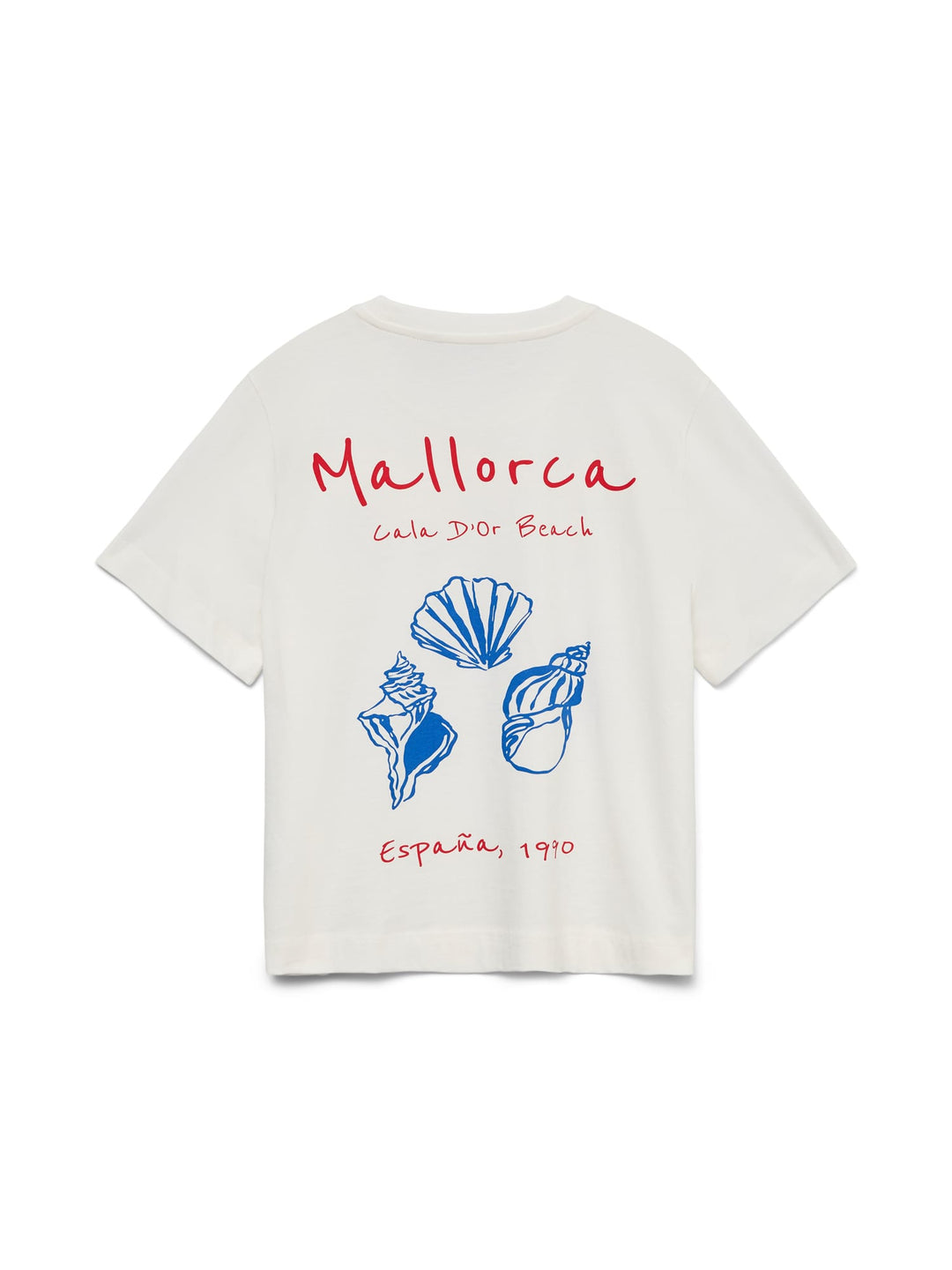 VERO MODA 10341996 Gina T-shirt off-white – dames