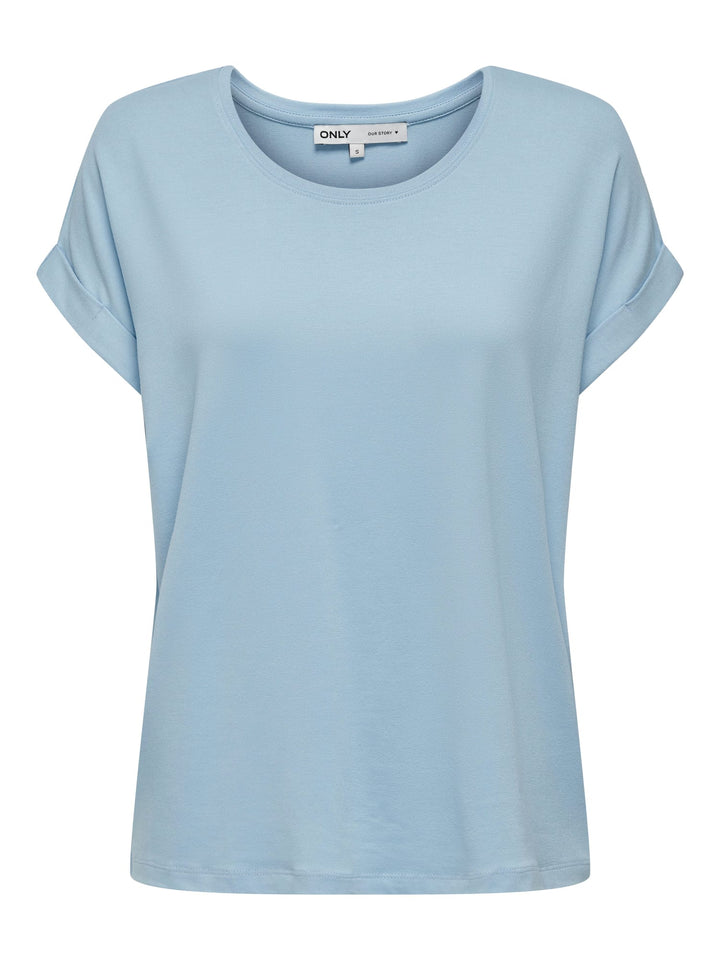 Only 15106662 Monster t-shirt k/m dames lichtblauw