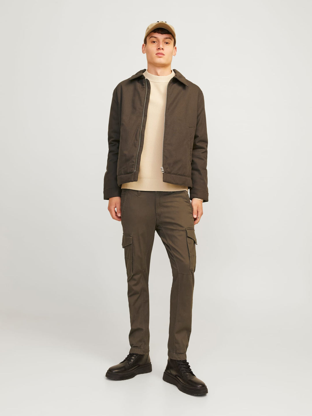 Jack & Jones cargobroek army – heren - L32