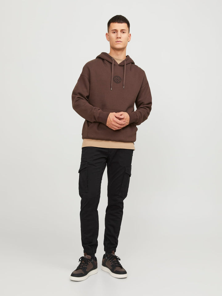Jack & Jones JPSTPAUL FLAKE CARGO broek zwart – heren - L32