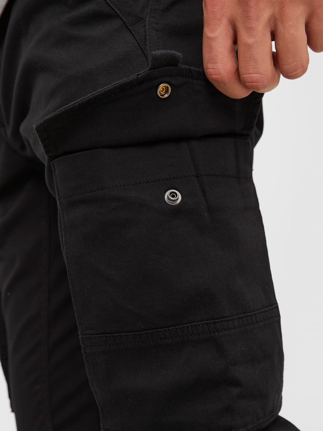 Jack & Jones cargo broek zwart – heren - L34