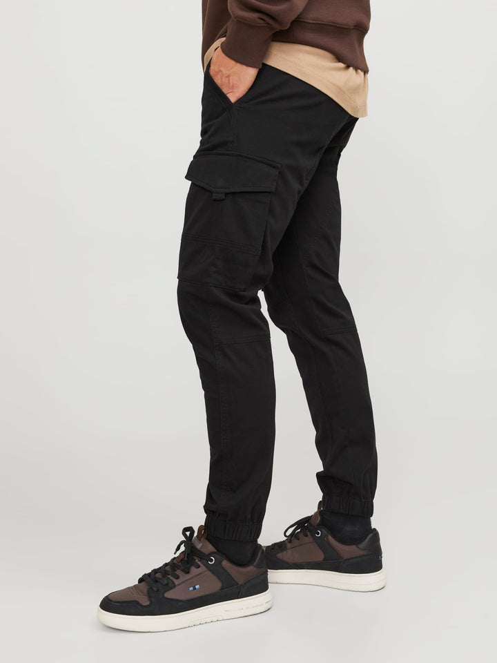 Jack & Jones cargo broek zwart – heren - L34