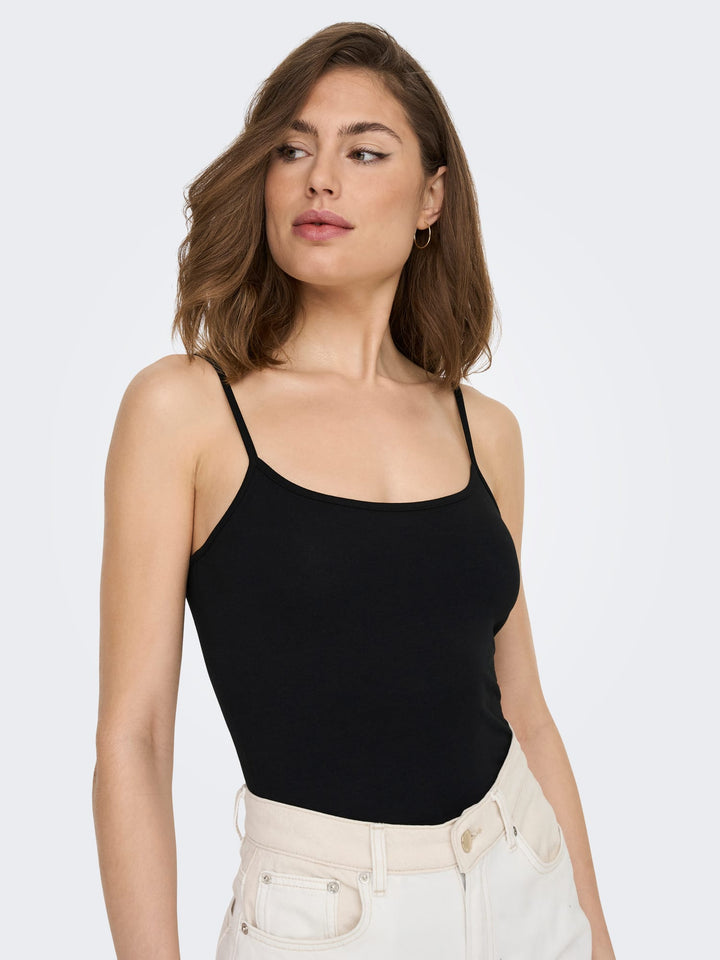 Jacqueline de Yong Yava singlet zwart – dames