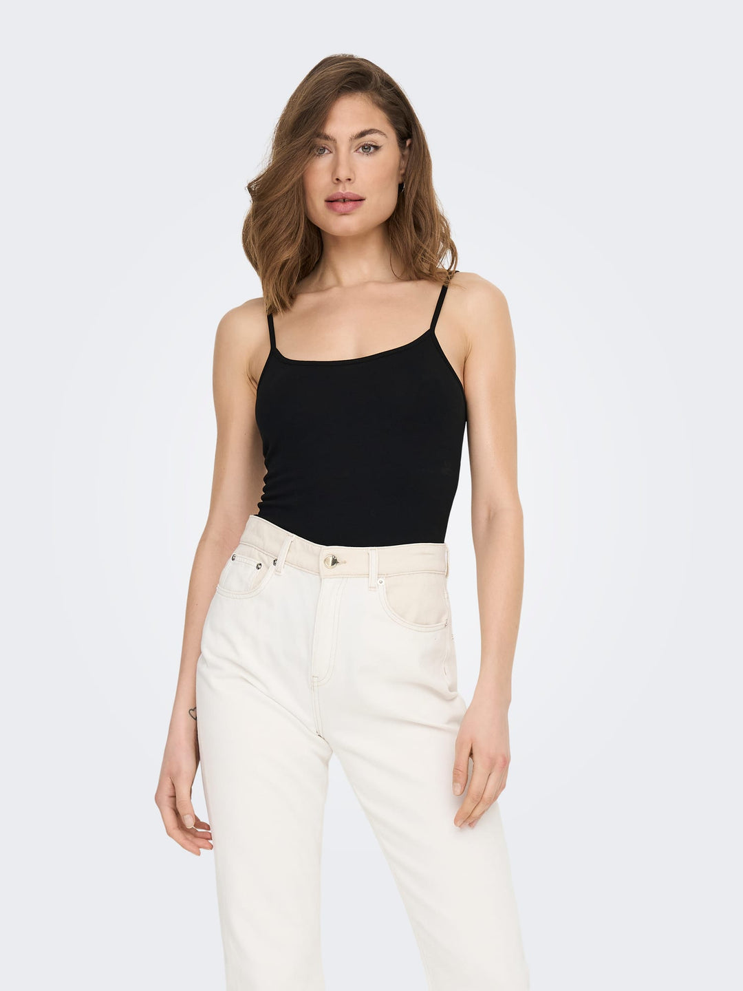 Jacqueline de Yong Yava singlet zwart – dames