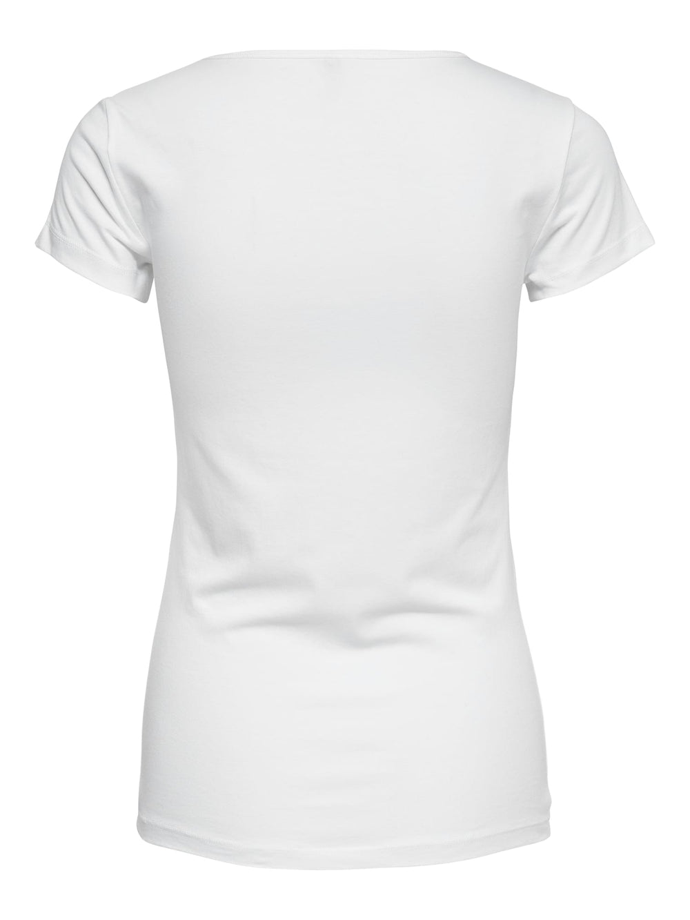 Only ONLLIVE LOVE S/S T-shirt wit – dames