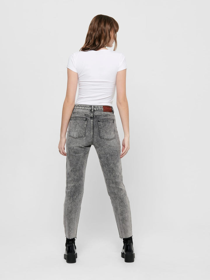 Only ONLLIVE LOVE S/S T-shirt wit – dames