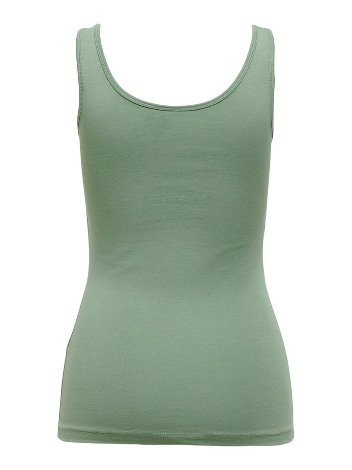 Only ONLLIVE LOVE S/L Tank Top mint – dames