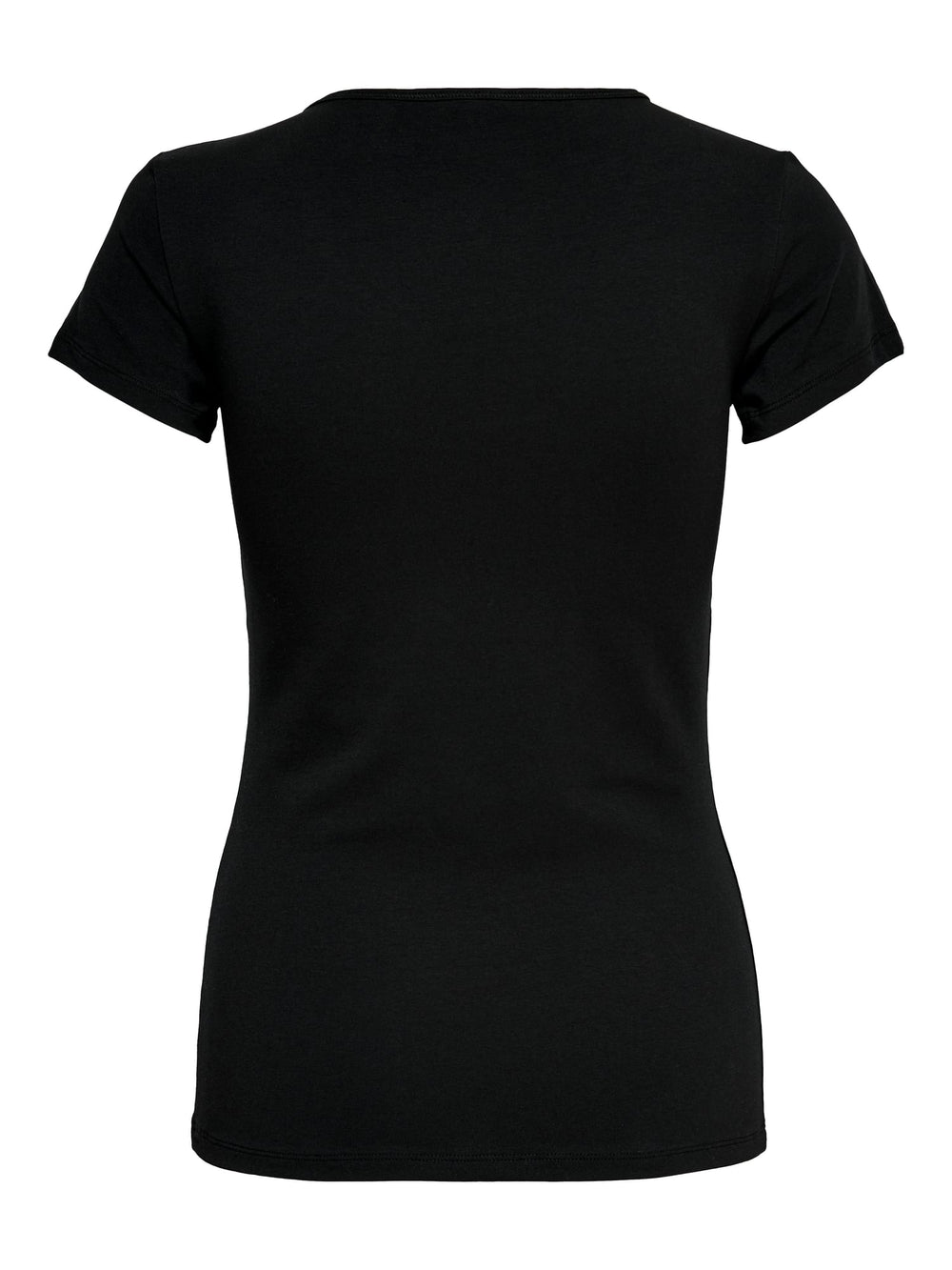 Only ONLLIVE LOVE T-shirt zwart – dames