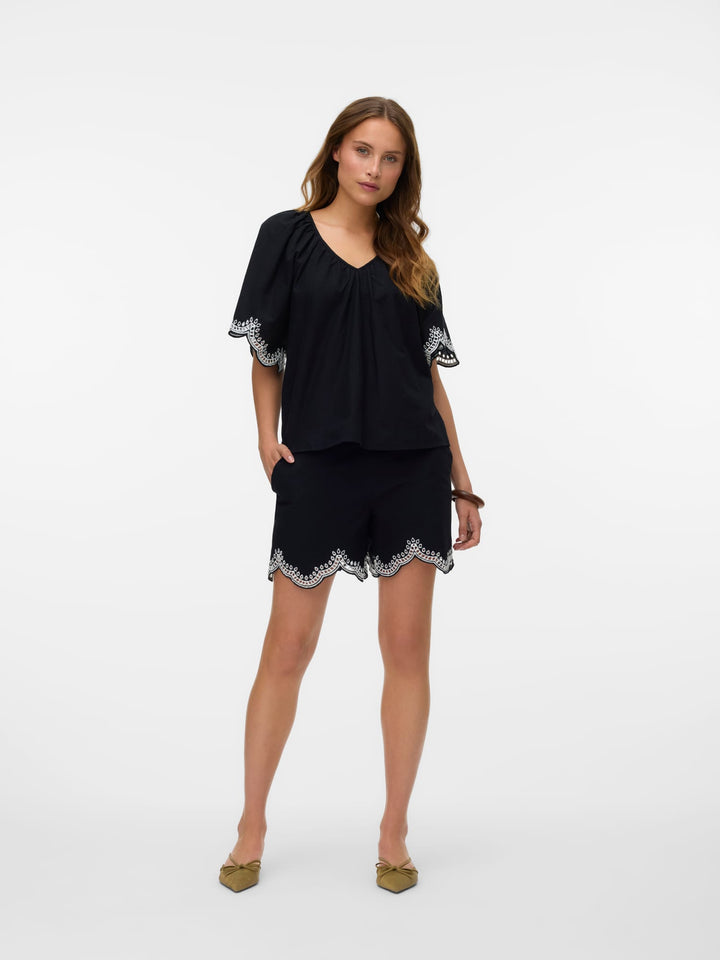 VERO MODA 10329100 Diana shorts zwart – dames