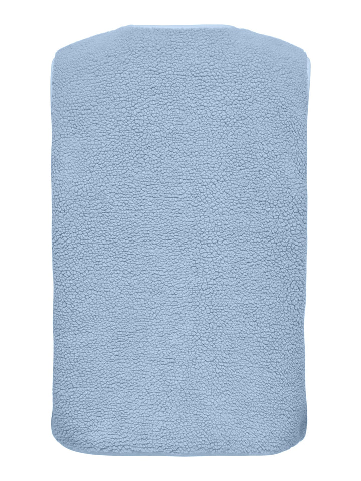Only ONLBABY TEDDY VEST PNT – dames gilet lichtblauw