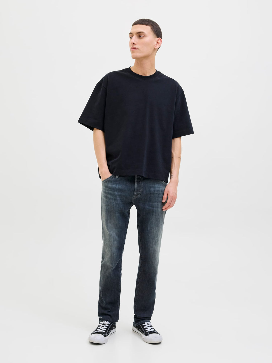 Jack & Jones Glenn slim fit jeans - heren - Blue Denim - L32