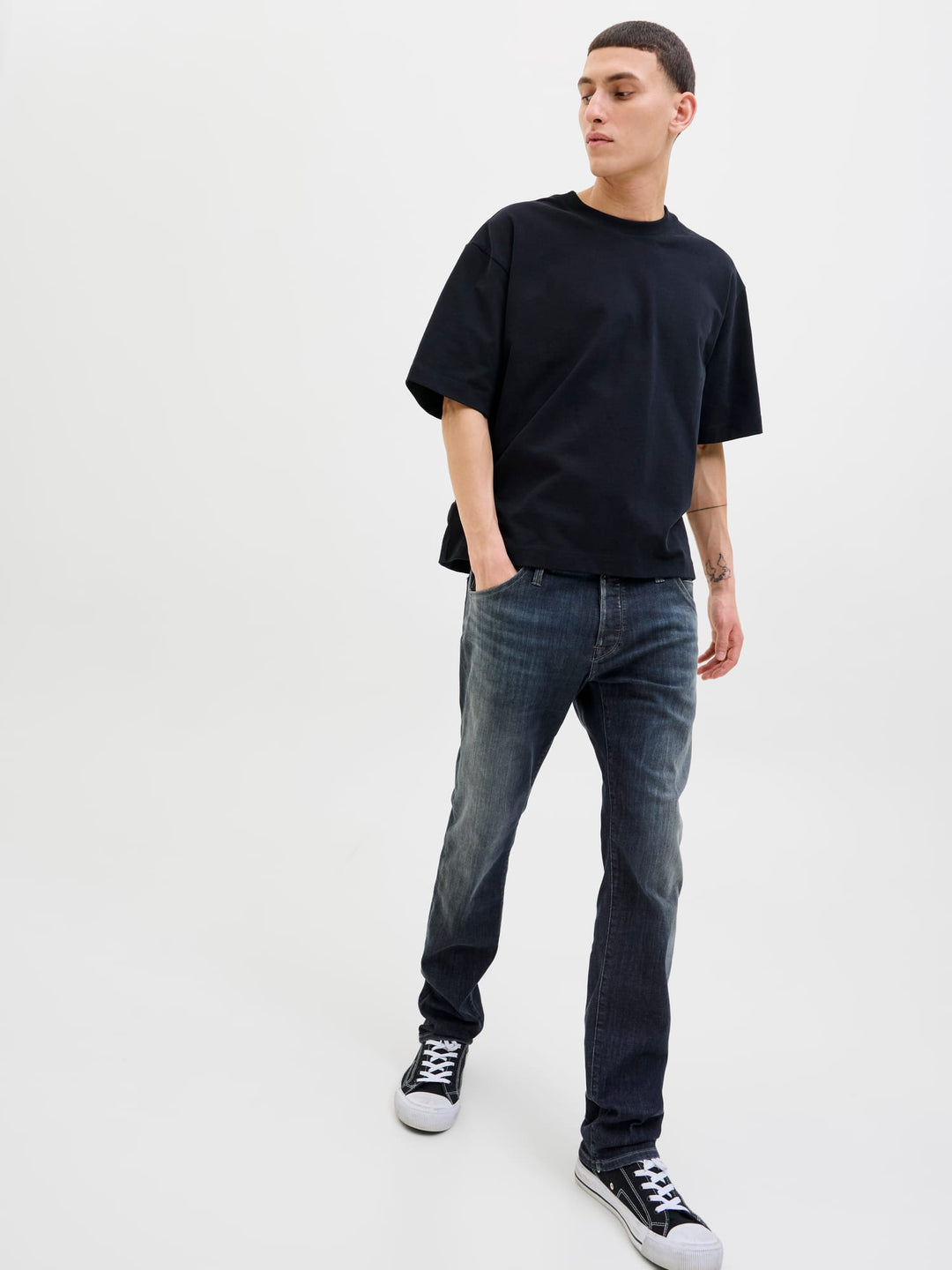 Jack & Jones Glenn slim fit jeans - heren - Blue Denim - L32