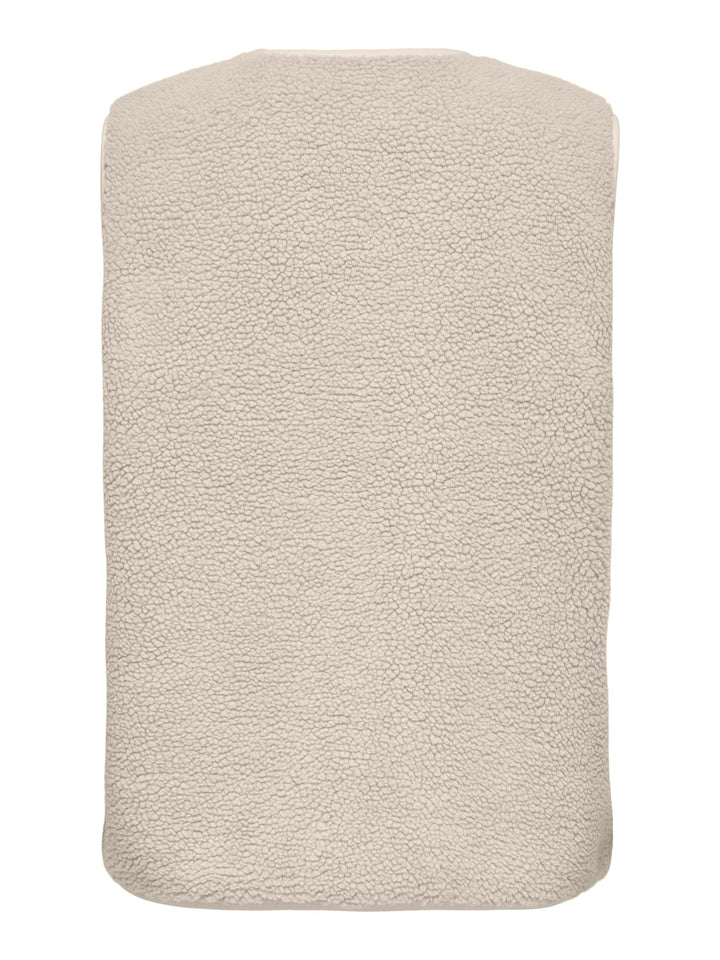 Only ONLBABY TEDDY VEST PNT – dames gilet beige
