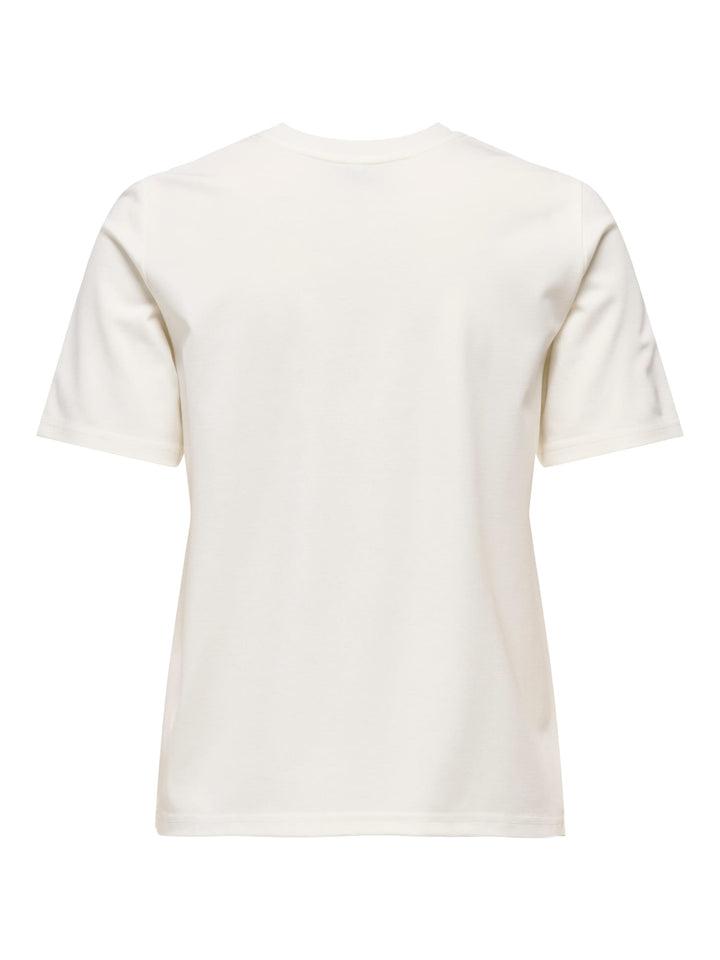 Only 15368560 Sophia T-shirt off-white – dames