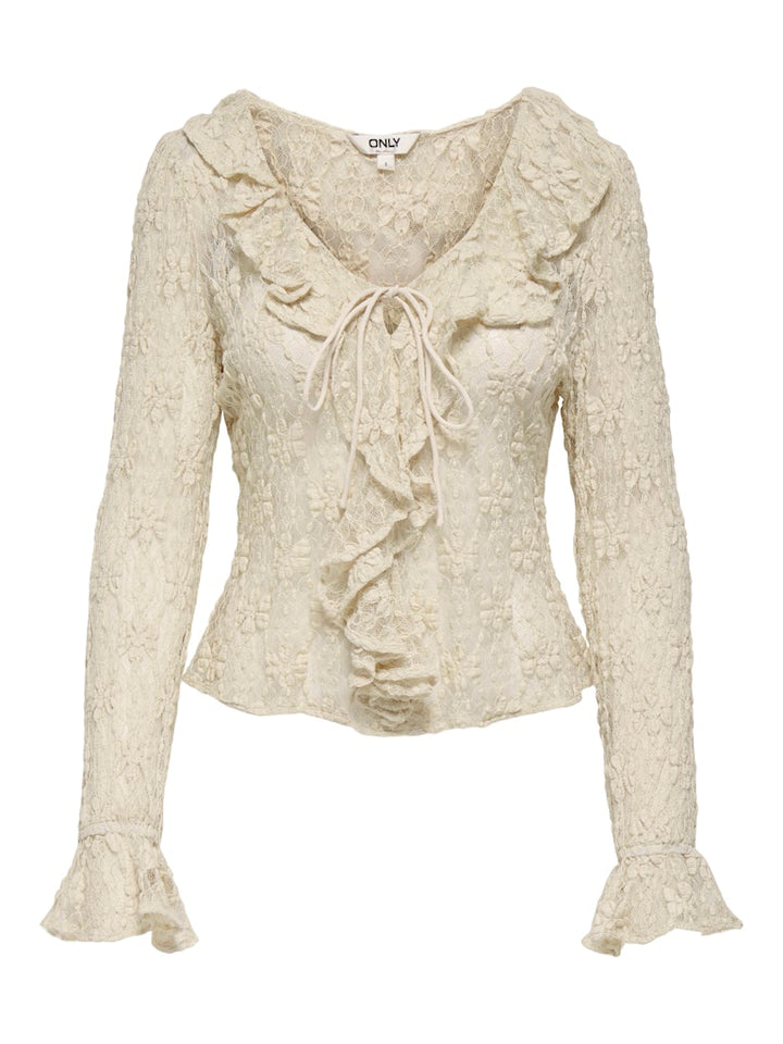 Only Pearlina blouse ecru - dames top