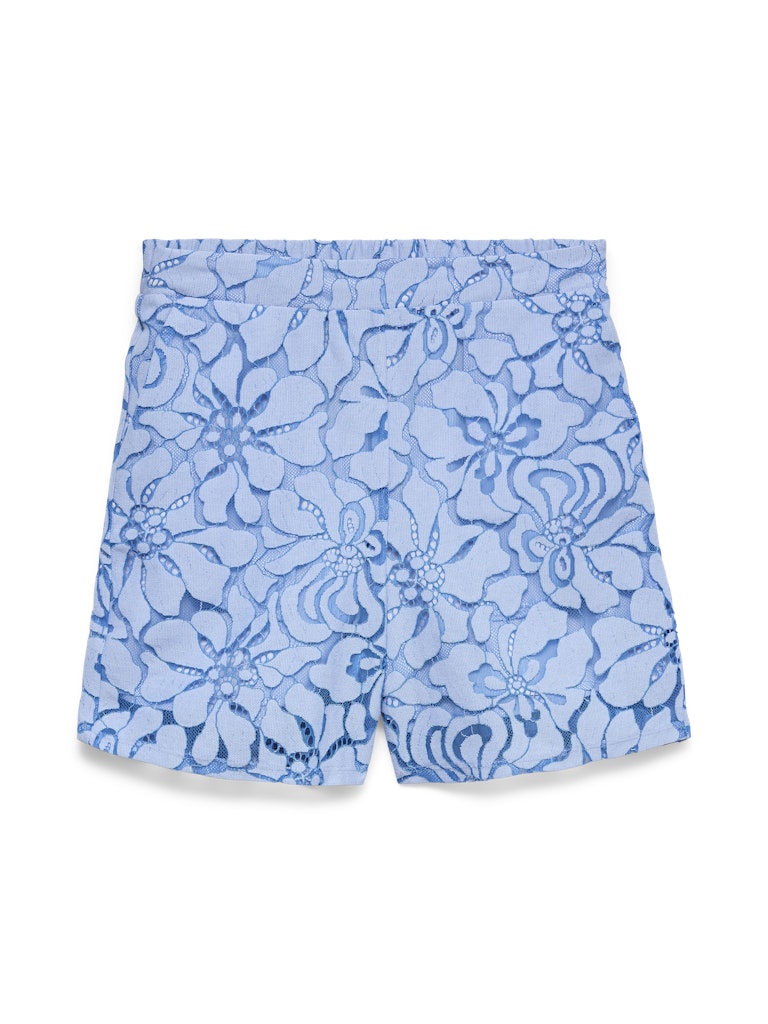 VERO MODA VMMIKKA HW SHORTS WVN GA – dames short - Blauw Dessin