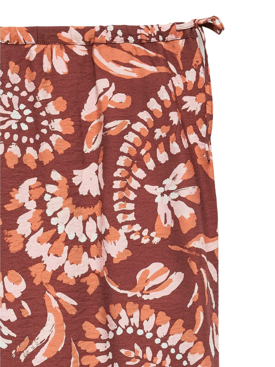 VERO MODA Nellie lange broek dames – rood dessin