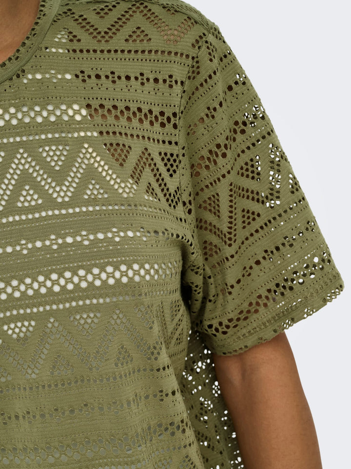 Only Aniri T-shirt army – dames