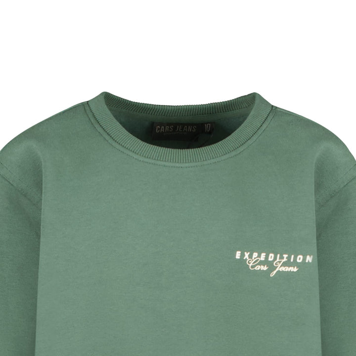 Cars boys 27373 sweater jongens groen dessin