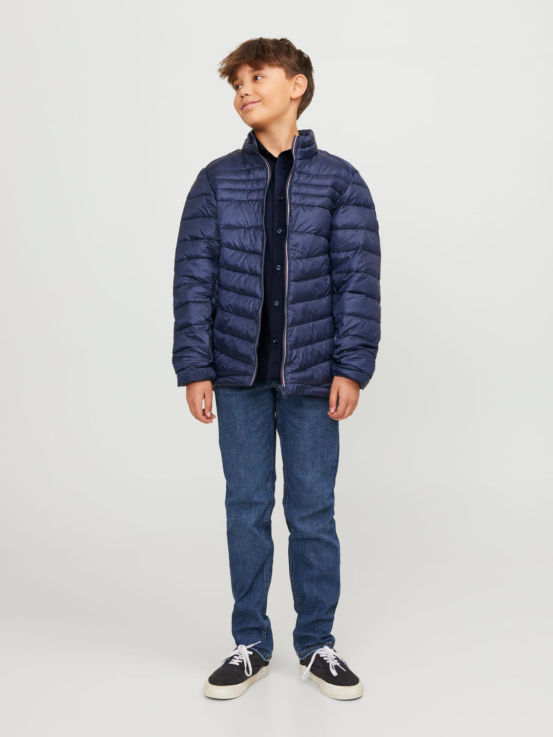 Jack &amp; Jones Kids 12151620 Parma blouse l/m navy