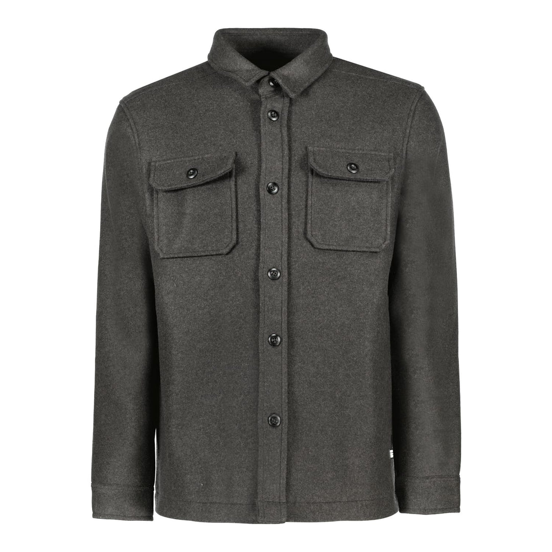 Cars men 6416524 Mitzel overhemd l/m antraciet