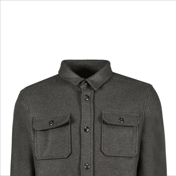 Cars men 6416524 Mitzel overhemd l/m antraciet