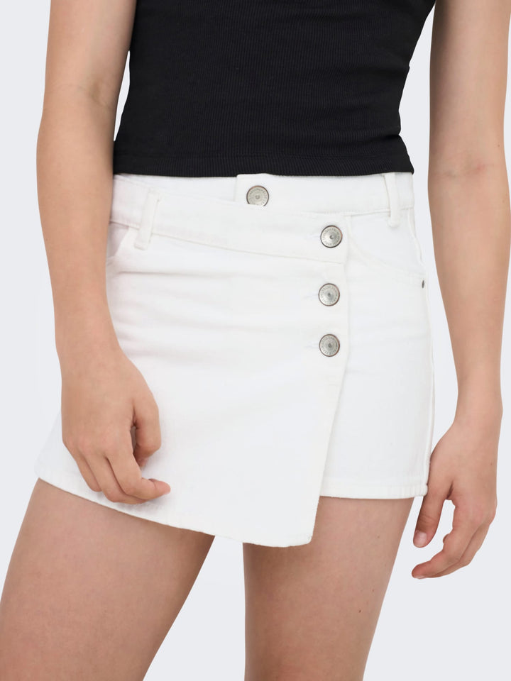 Kids Only Jenny skort wit – meisjes