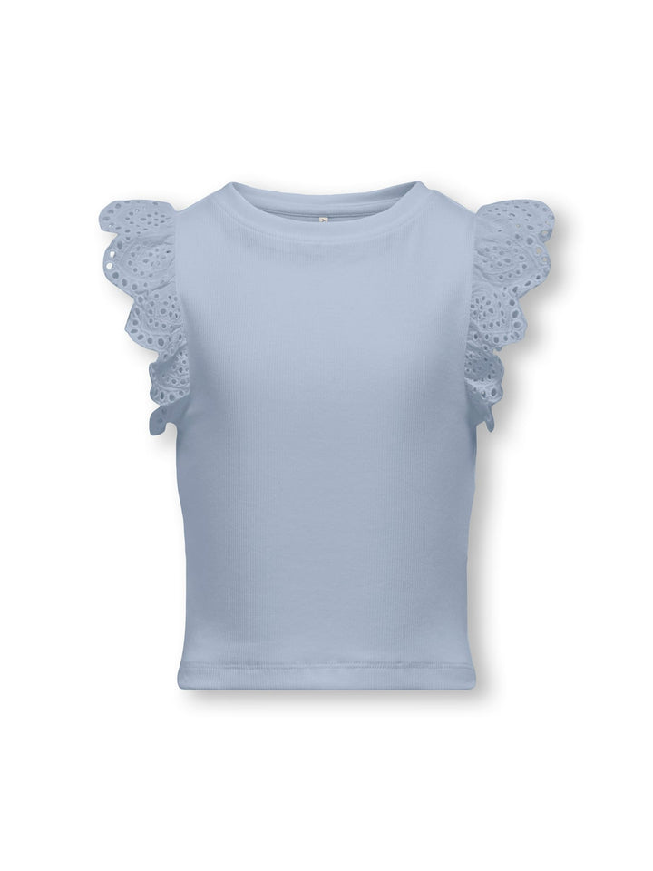 Kids Only Drea top lichtblauw – meisjes