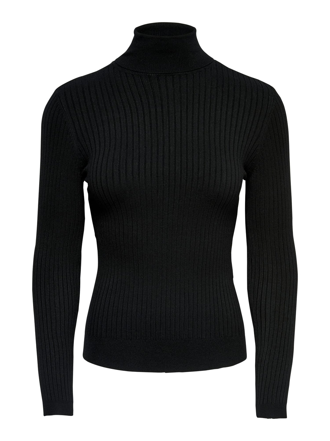 Only ONLKAROL L/S ROLLNECK PULLOVER – dames trui zwart
