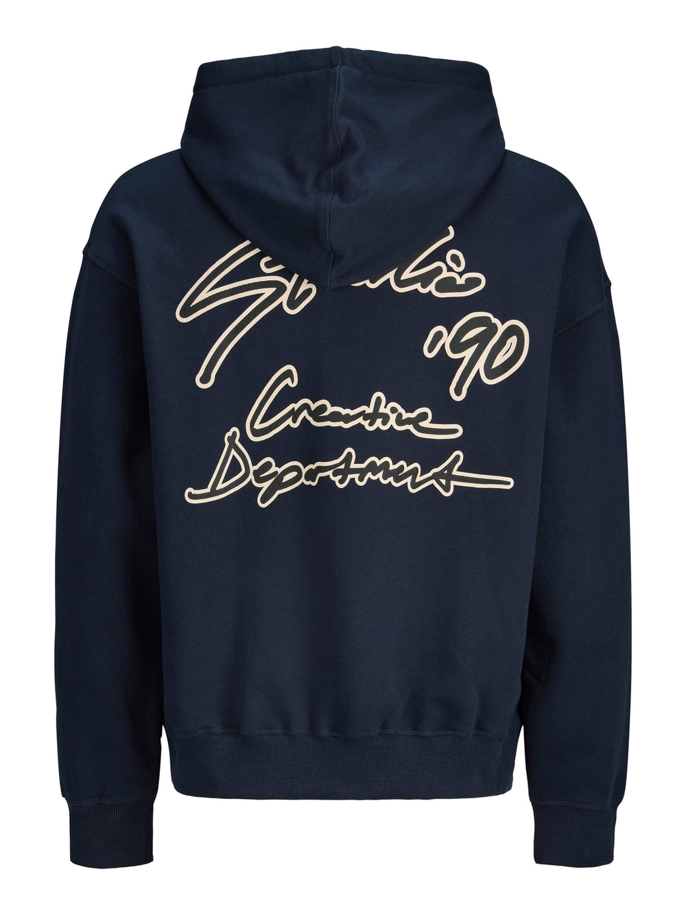 Jack & Jones Nostalgia hoodie navy – heren