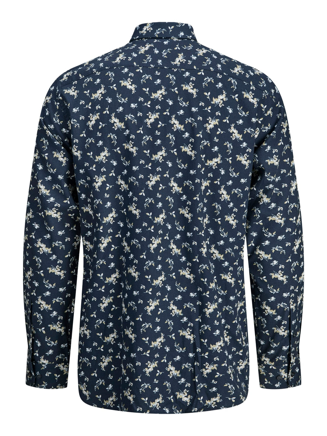 Jack & Jones overhemd l/m blauw dessin – heren