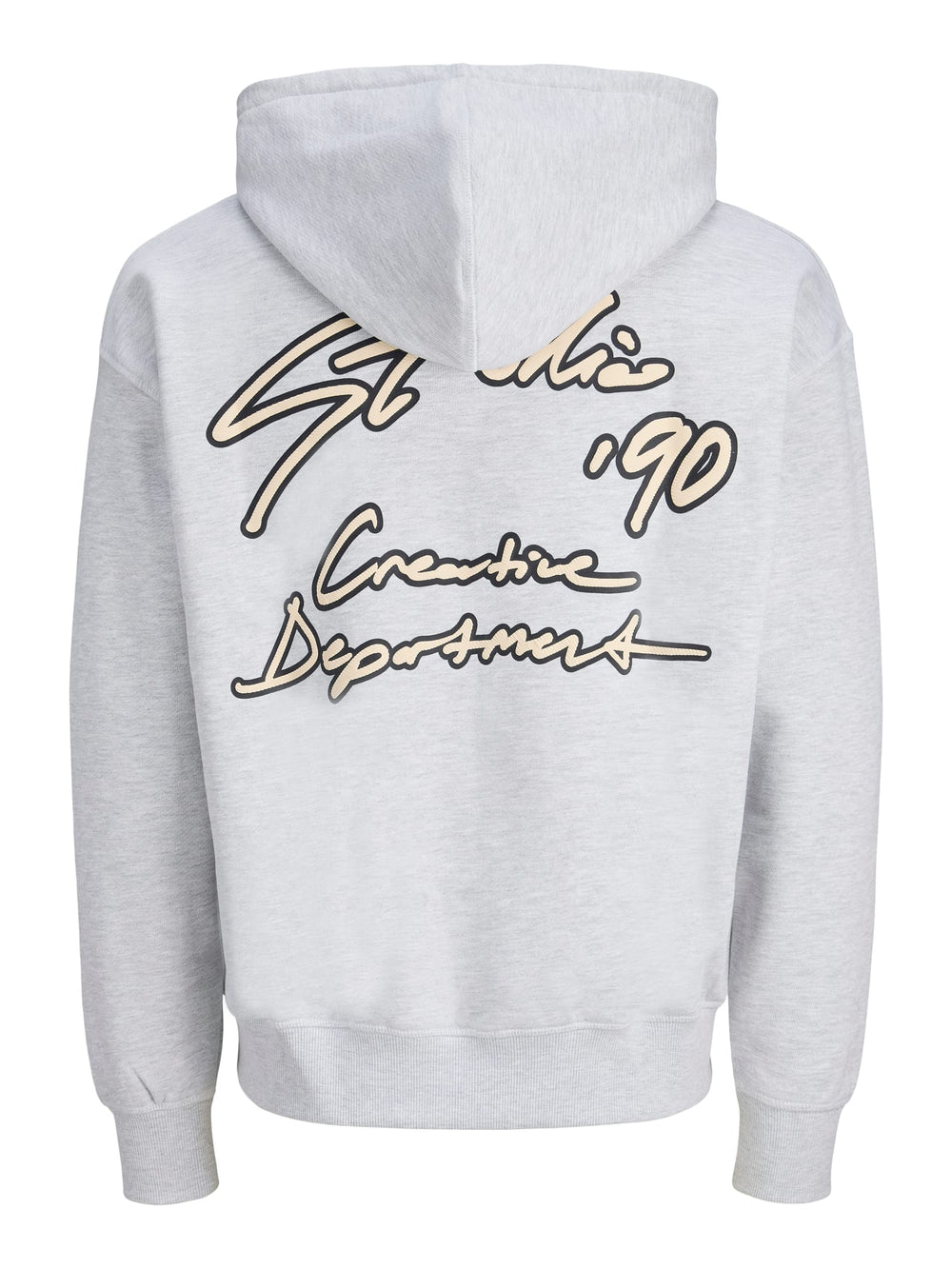 Jack & Jones Nostalgia hoodie grijs melee – heren