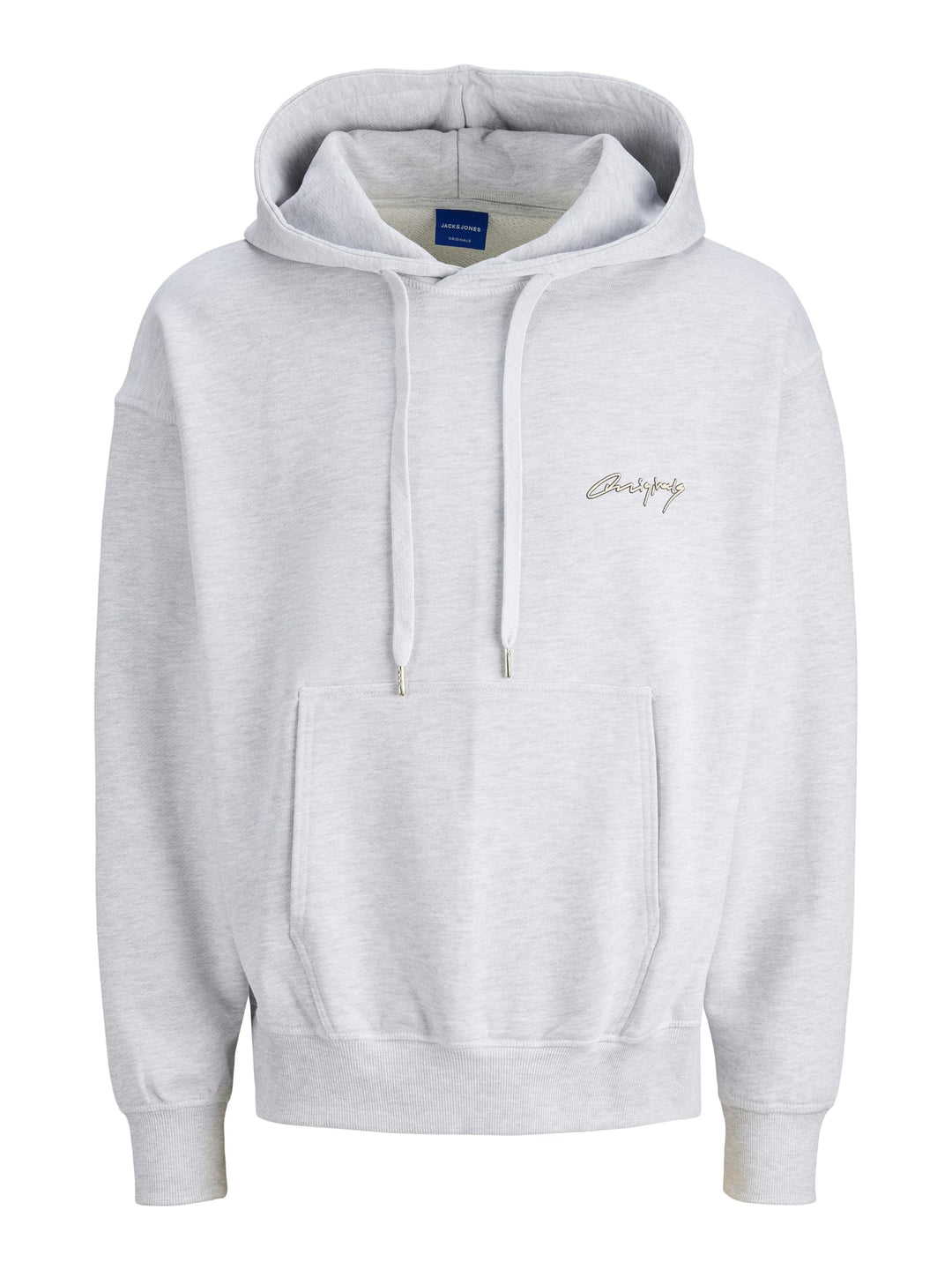Jack & Jones Nostalgia hoodie grijs melee – heren