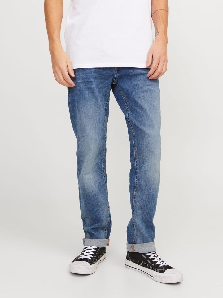 Jack & Jones Tim slim fit jeans blauw – heren - Blue Denim - L30