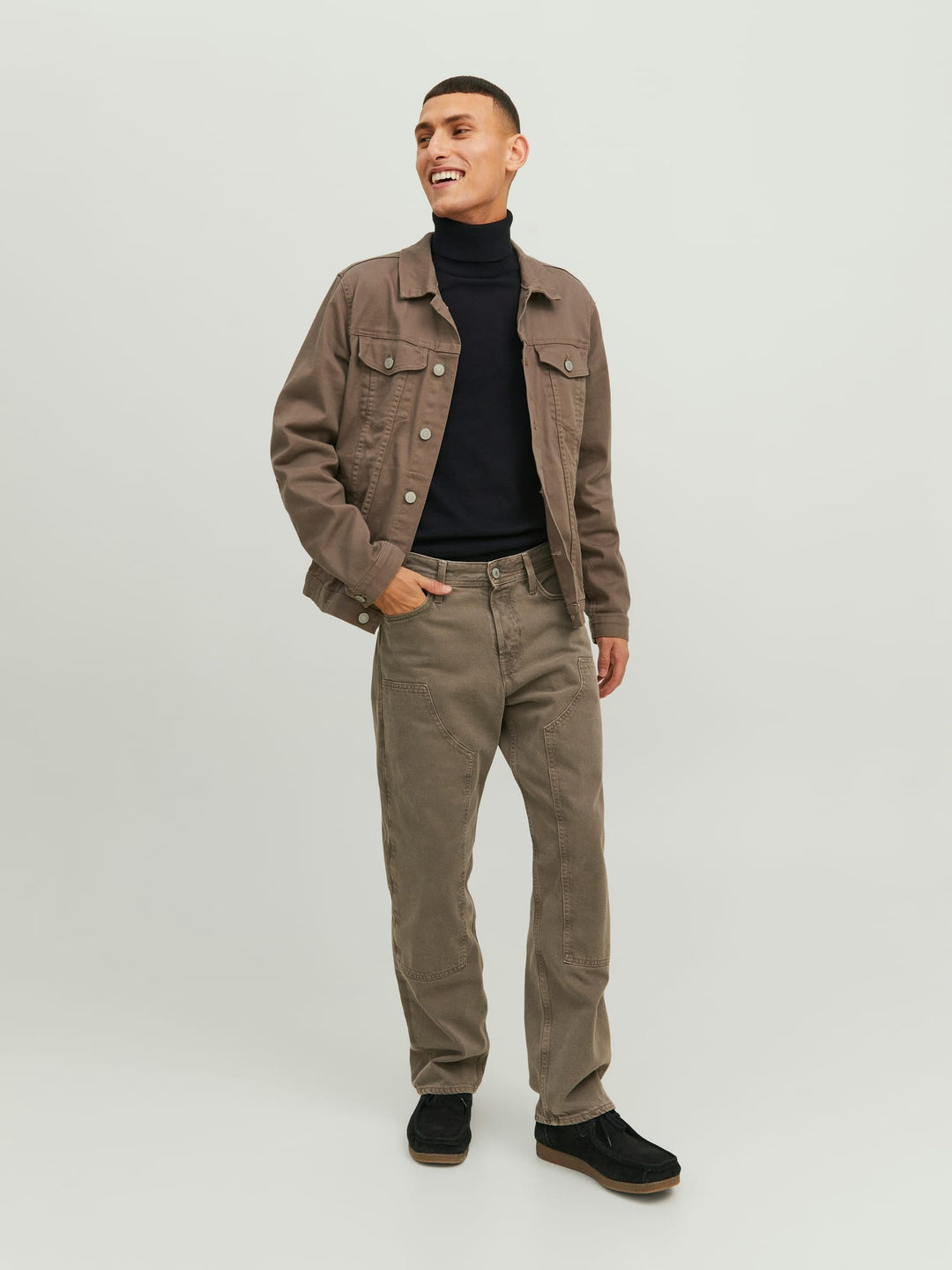 Jack & Jones JJEemil trui zwart – heren