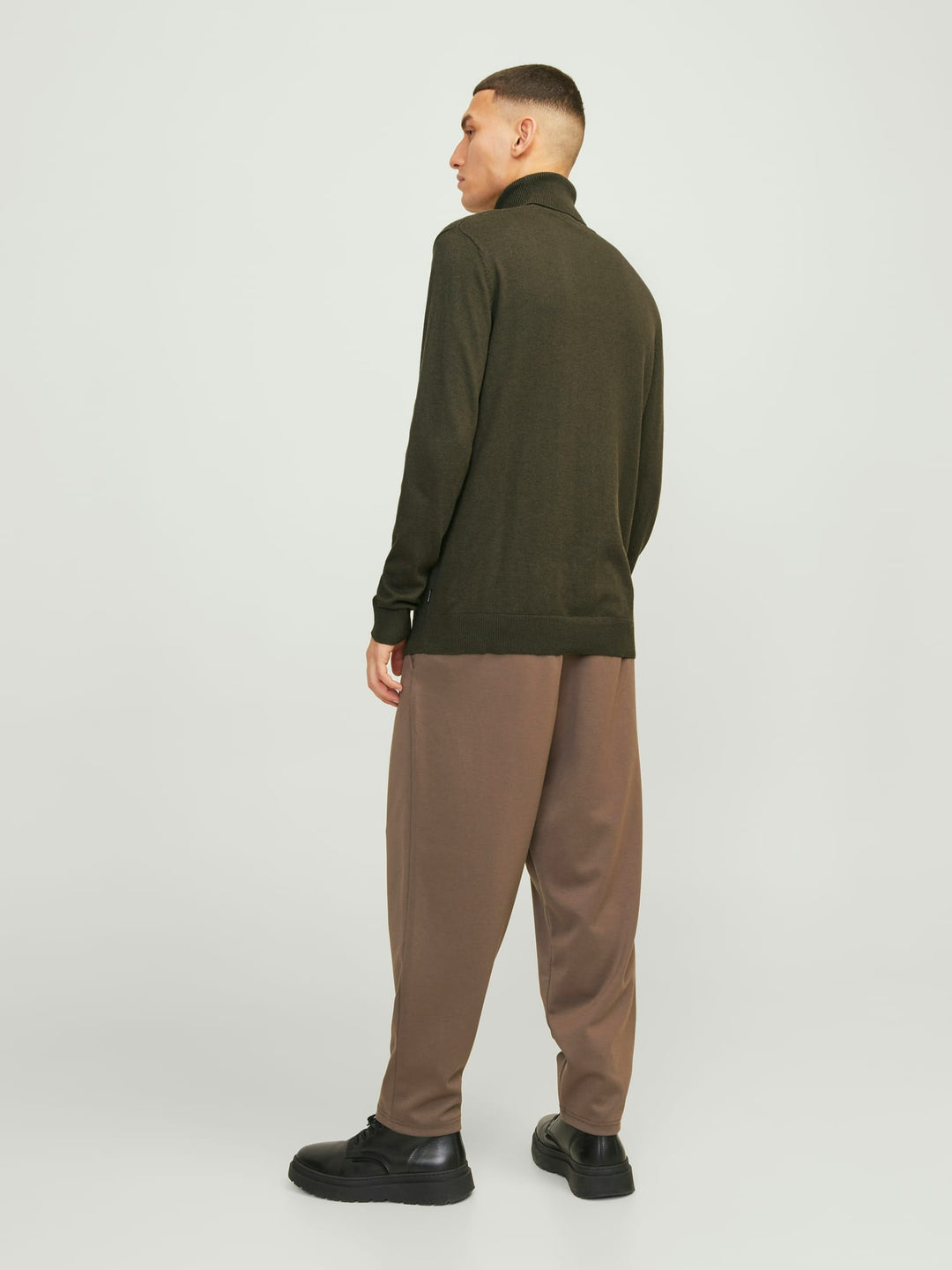 Jack & Jones 12157417 JJEemil trui donkergroen – heren