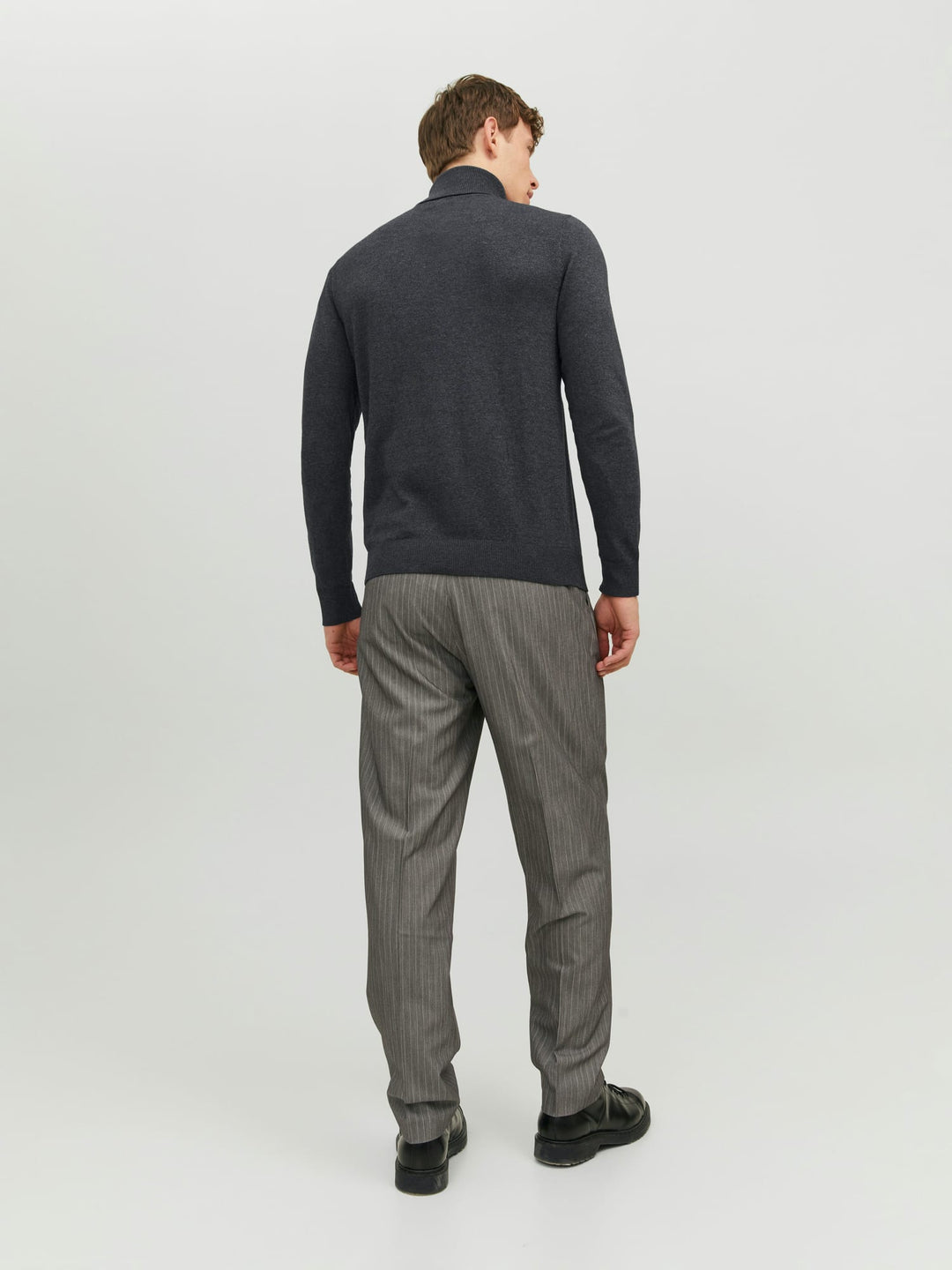 Jack & Jones JJEemil trui antraciet – heren