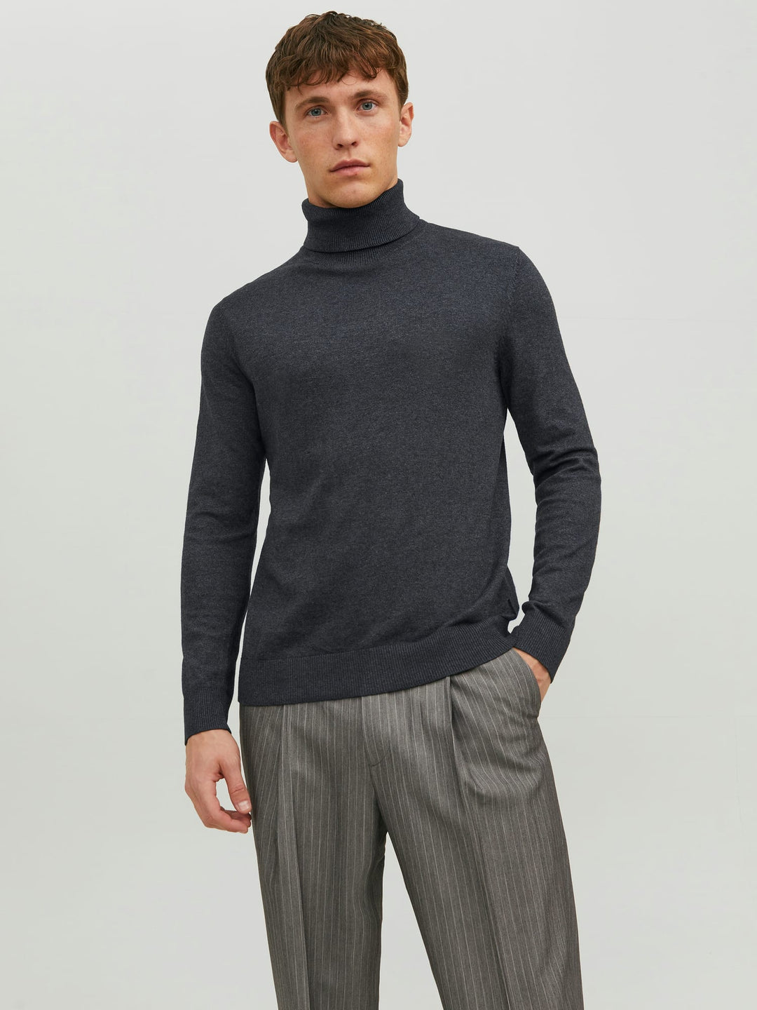 Jack & Jones JJEemil trui antraciet – heren