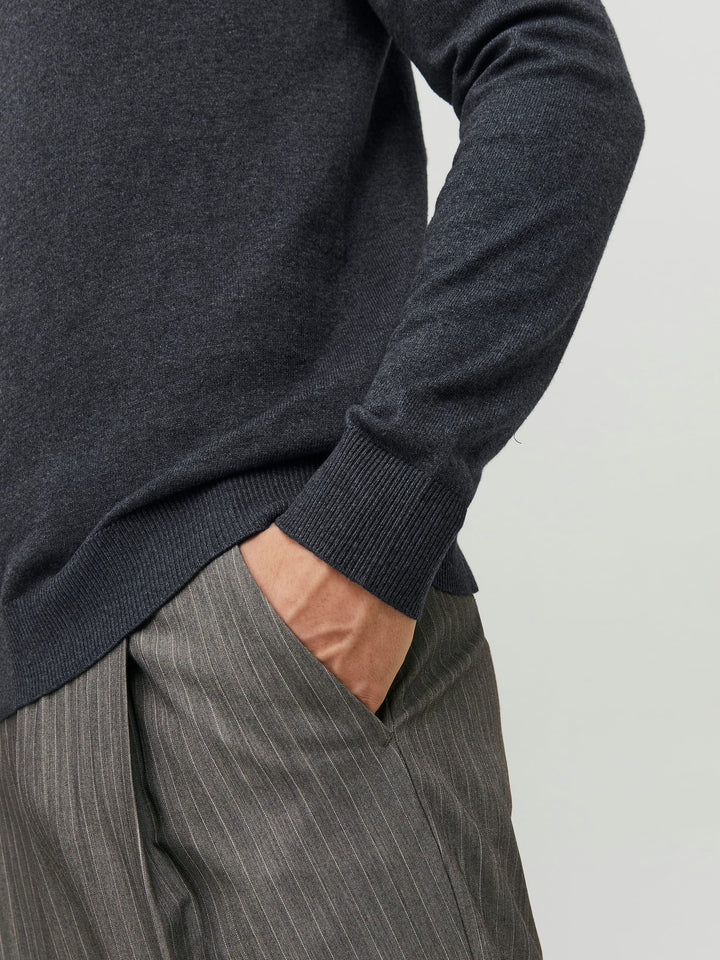 Jack & Jones JJEemil trui antraciet – heren