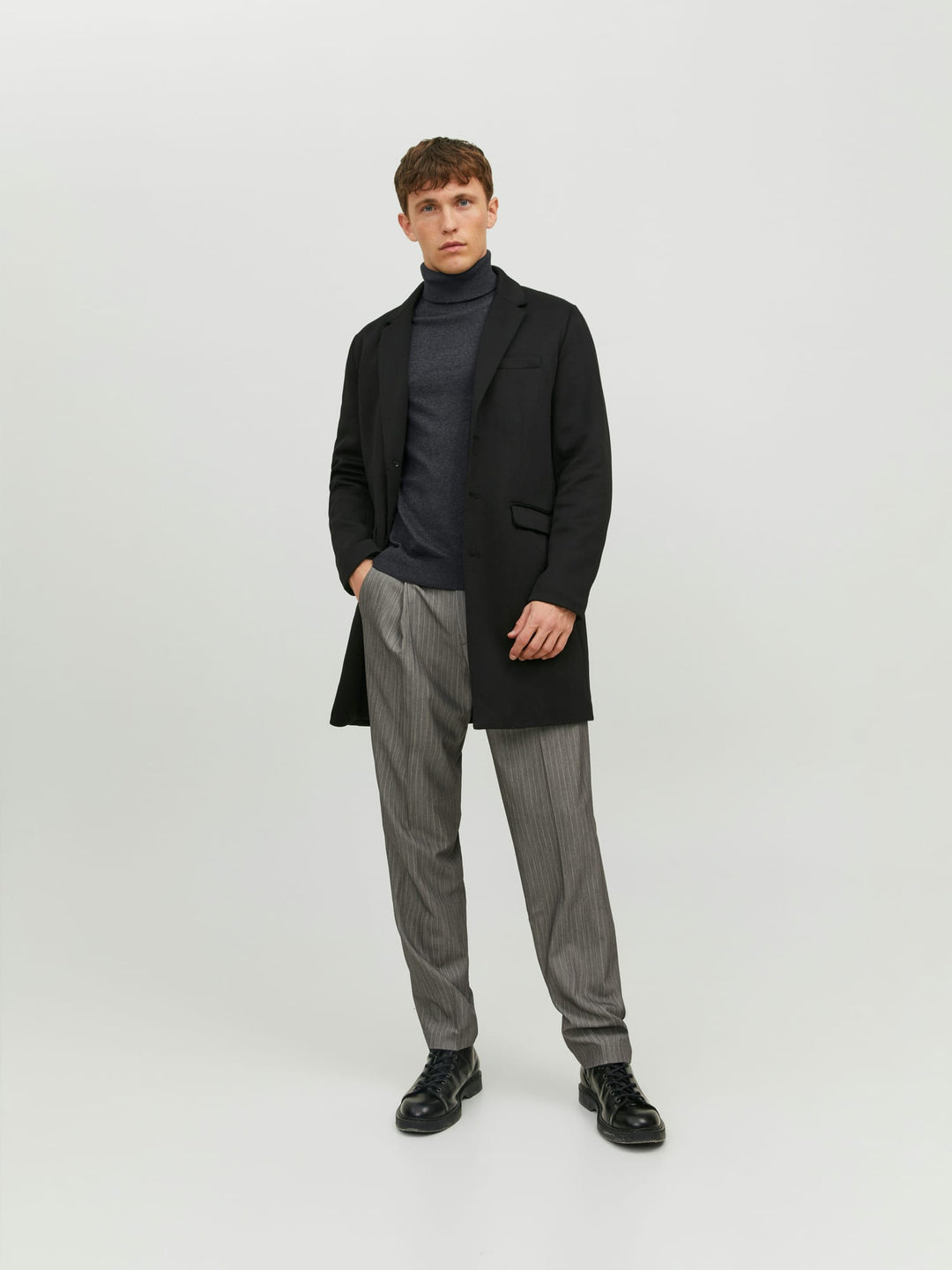 Jack & Jones JJEemil trui antraciet – heren